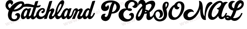 Catchland PERSONAL U字体转换